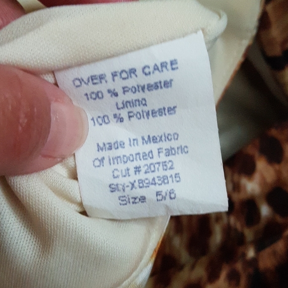 Sexy Animal Print Dress - Picture 6 of 8